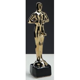 Статуэтка "Оскар-самец", покрытие булат, под нанесение, 25 см