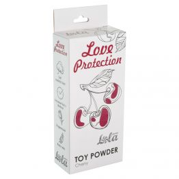 Пудра для игрушек ароматизированная Love Protection Вишня 30гр 1821-01Lola
