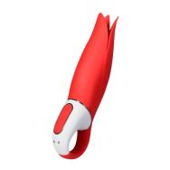 Нереалистичный вибратор Satisfyer Vibes Power Flower, Силикон, Красный, 18,8 см