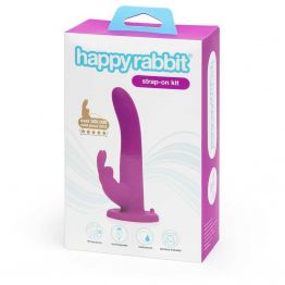 Happy Rabbit Страпон Strap-on Kit фиолетовый