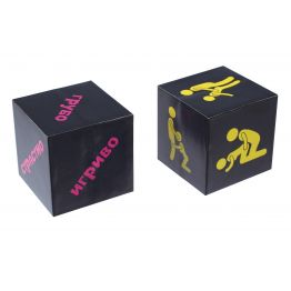 Кубики для взрослых "Позы", 2 шт, 4 х 4 см, 18+ 599927