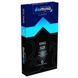ПРЕЗЕРВАТИВЫ DOMINO CLASSIC KING SIZE 6 штук